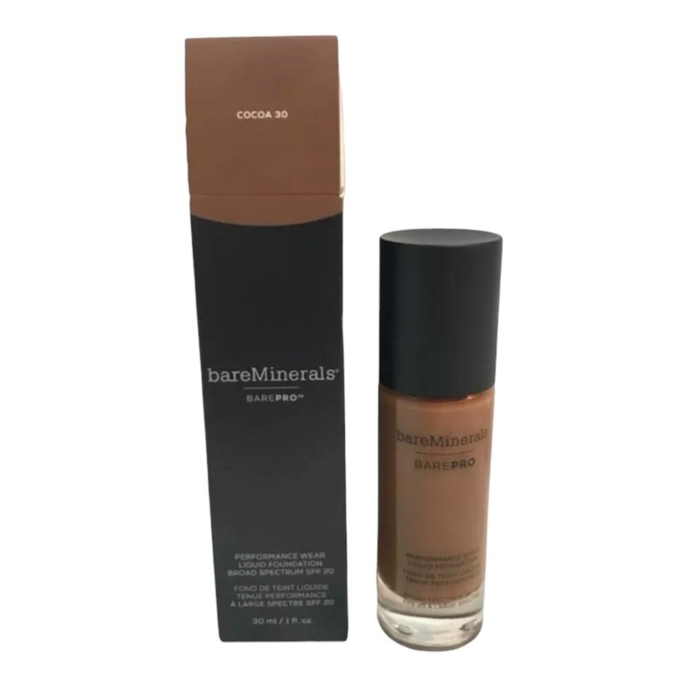 BareMinerals Barepro Performance Wear Liquid Foundation SPF 20‎ Vegan Cocoa 30